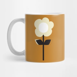 retro flower Mug